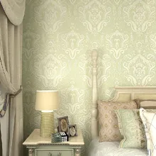 Classic Damask Wallpaper papel de parede 3d Sage for Living Room Home Decor