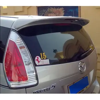 

For Mazda 5 Spoiler High Quality ABS Material Car Rear Wing Primer Color Rear Spoiler For Mazda 5 Spoiler 2005-2010