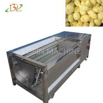 

Electric Potato Peeling Machine Potato Peeler With Cleaning Function High Efficiency Peeling Machine