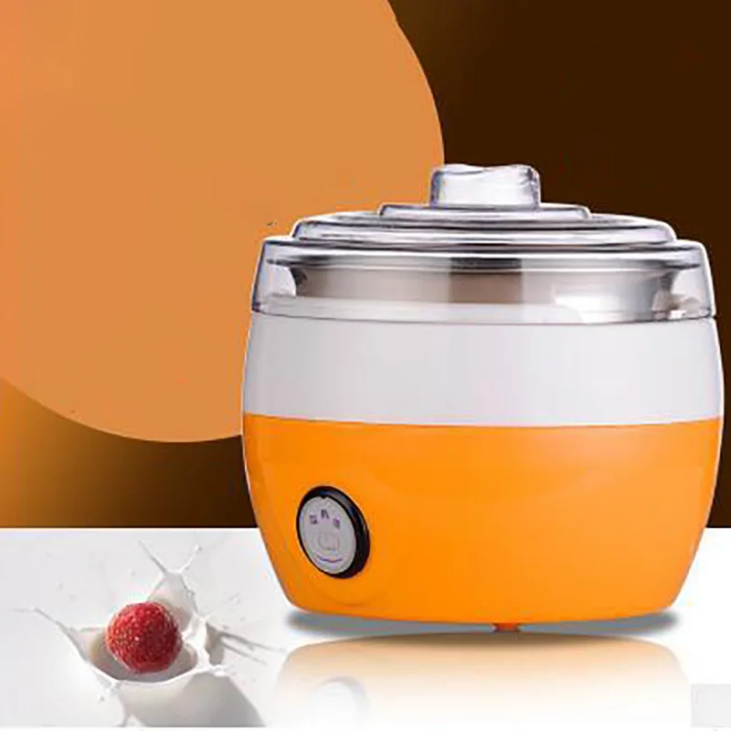 

220V 1L Automatic Electric Yogurt Machine Food Grade Plastic Liner Yogurt Machine DIY Household Yogurt Machine