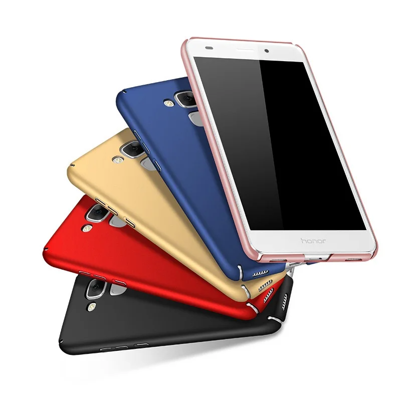 Для Huawei Honor5C NEM-TL00H NEM-VL10 шелковистый Ультратонкий Жесткий ПК чехол для Honor 5C NEM-L21 L22
