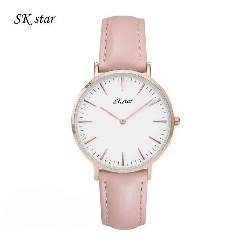 Fashion SKStar Quartz font b Watch b font Women Men font b Watch b font Ladies