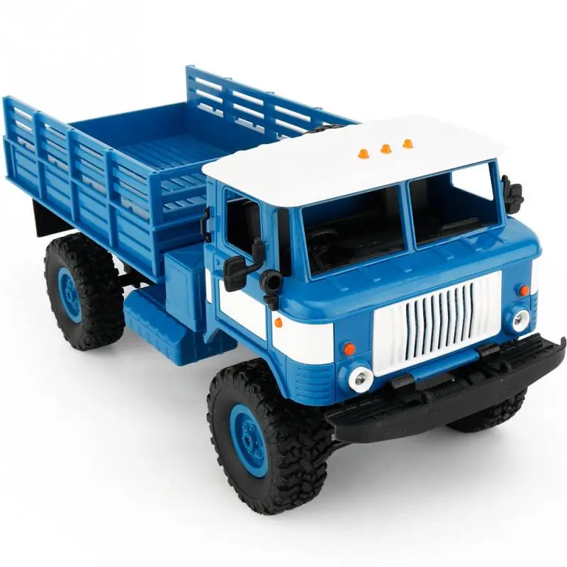 

Hot Sell High Quality 1:16 DIY Military Four-wheel Drive Off-road Remote Control Climbing Car Model For WPL B-24 Green Blue