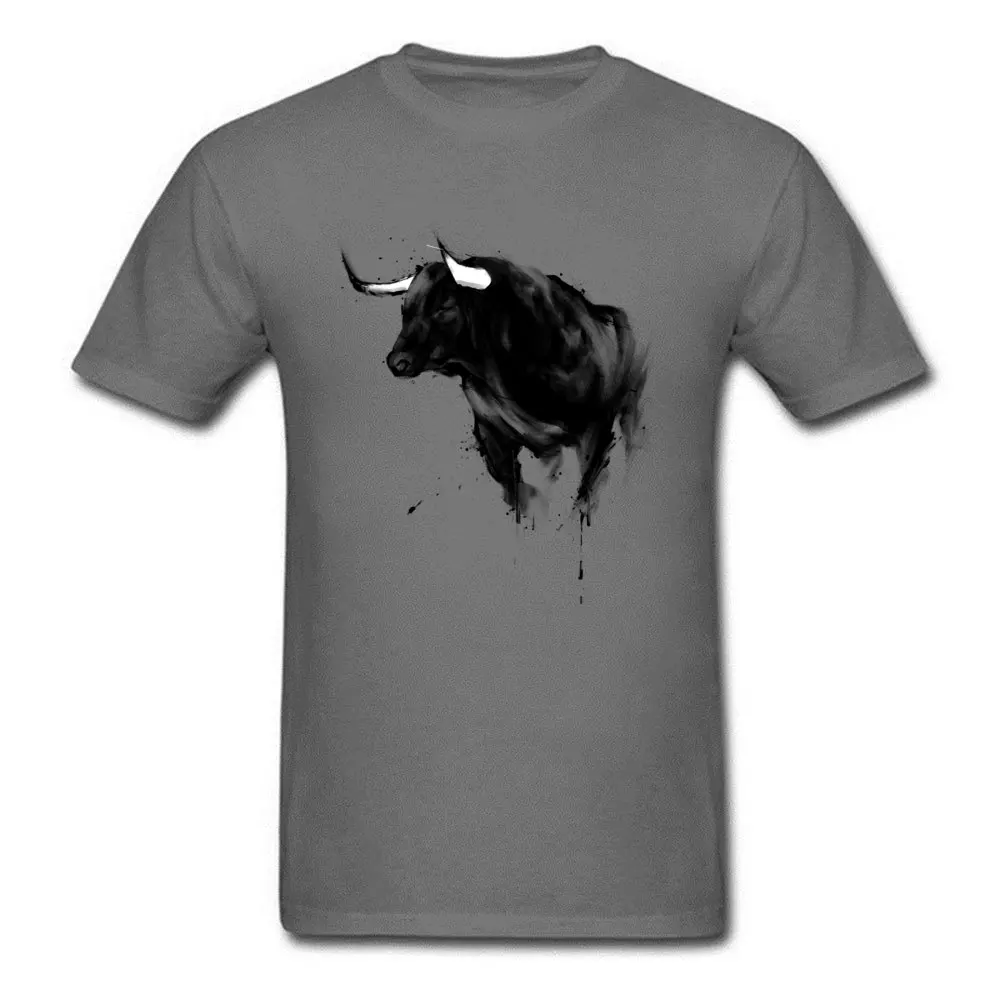 Bull Shirt All Cotton Design Tops & Tees Brand New Short Sleeve Mens T Shirt Design Summer T-Shirt O-Neck Free Shipping Bull Shirt carbon