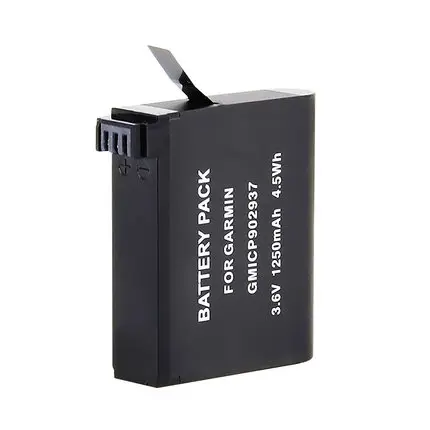 

Replacement Accessory for Garmin Virb ultra 30. GMICP902937 Replacement Battery for Garmin Virb ultra 30 Sports Camera.