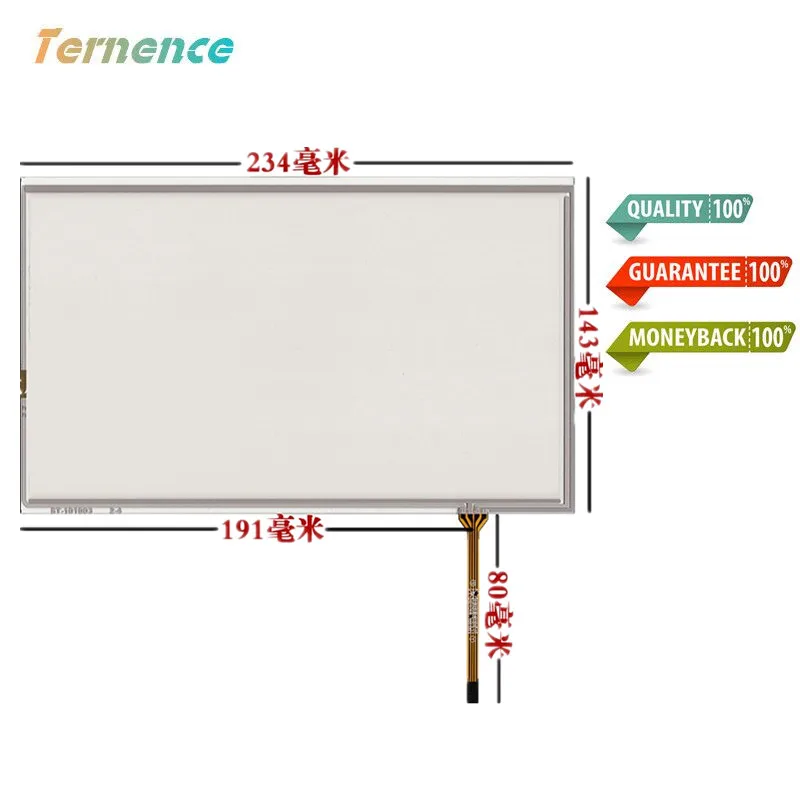 10.1/" OEM Compatible with XN1332V1 Touch Panel Glass Sensor digitizer