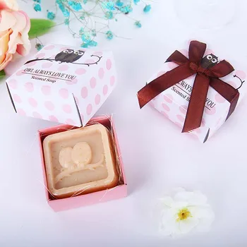

20pcs/lot Owl Shape Gift Soap Wedding Favors and Gifts Baby Shower Favor Birthday Party Anniversary Valentine's Day Presents