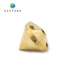 3D Printer 3 in 1 out Nozzle multi color brass Extruder Diamond hotend 0.4mm 1.75mm Filament Reprap parts