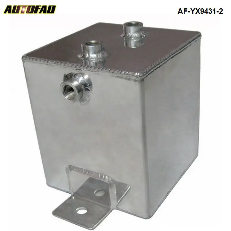 Универсальный полированный сплав алюминиевый 2L топливный фильтр для воды AN6 фитинги/дышащий резервуар AF-YX9431-2