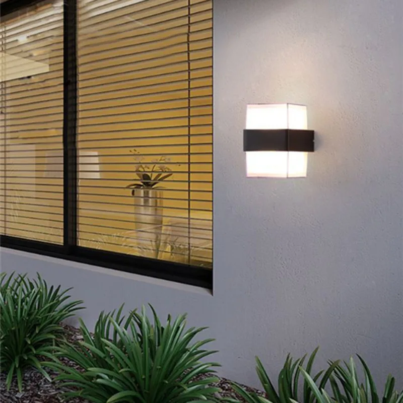 Современный светодиодный настенный светильник, водонепроницаемый IP65, для коридора, крыльца, 5 Вт, 10 Вт, AC 85-265 в, для гостиной, Домашний Светильник ing