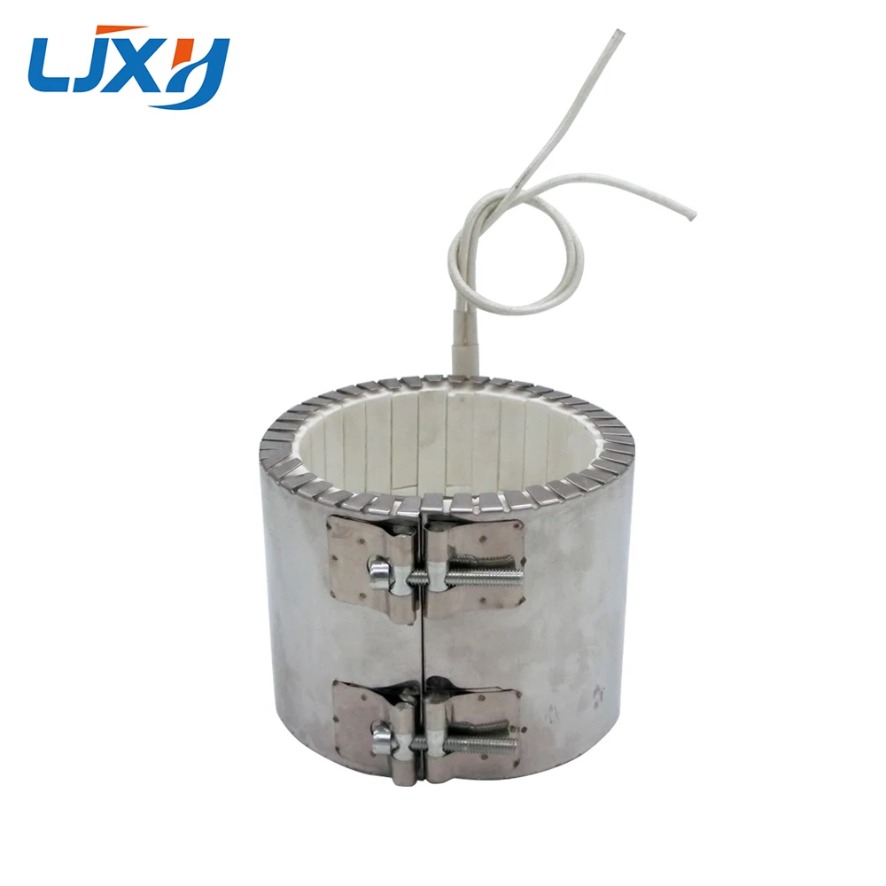LJXH керамические ленточные нагреватели 220 В нагревательный элемент из нержавеющей стали мощность 1400 Вт/1700 Вт/2100 Вт 100x100 мм/120x100 мм/150x100 мм 1 шт