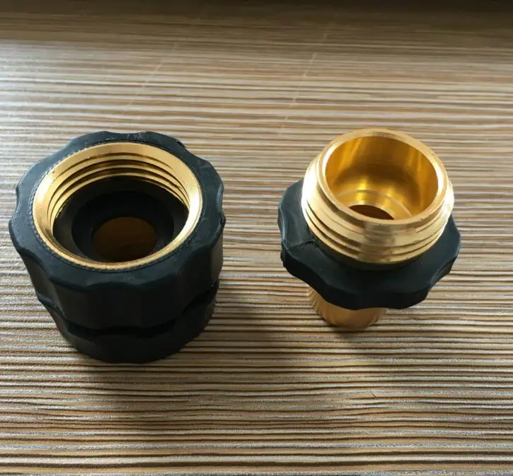 3/4" Garden water pipe quick connector US standard screw threadin Garden Water Connectors from