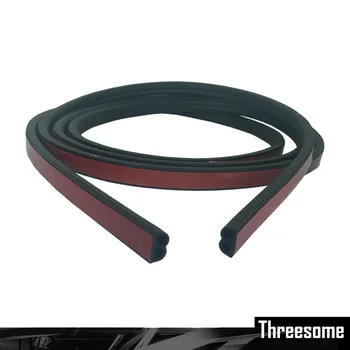 

2M Car Sound Insulation Rubber Sealing Strip For B Pillar Noise Windproof Door Seal Strip Car Styling Front Rear Door Edge