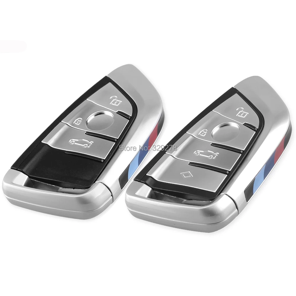 3/4 кнопки дистанционный ключ чехол для ключей для BMW X5 F15 X6 F16 G30 7 серия G11 X1 F48 F39 аксессуары для стайлинга автомобилей