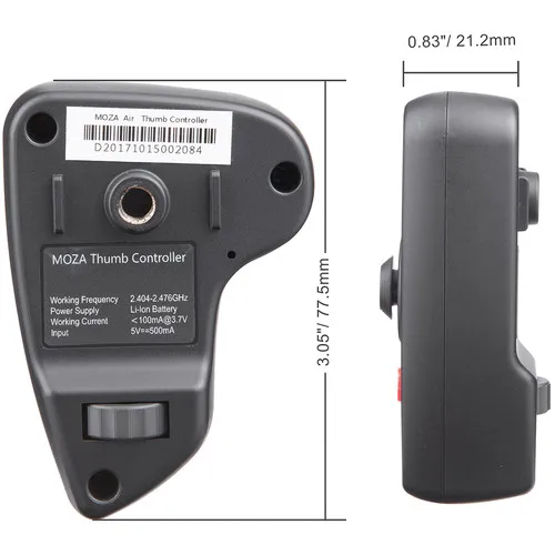 MOZA-Wireless-Thumb-Remote-Controller-for-MOZA-AIR-AIRCROSS-MOZA-LITE-2-3-Axis-DSLR-Gimbal