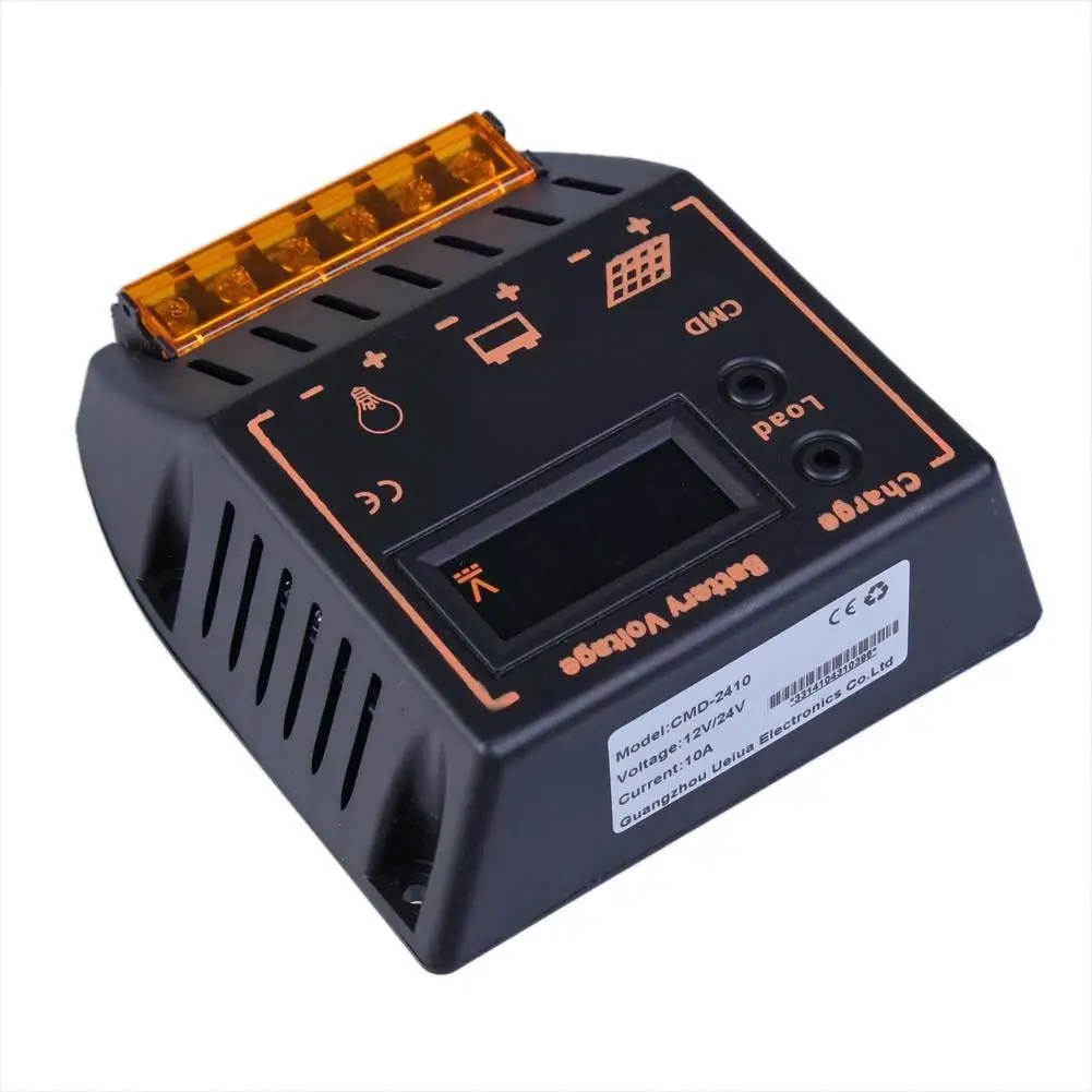 20A LCD 12V/24V солнечная панель регулятор заряда батареи автоматический