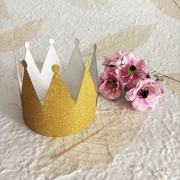 

New Fashion Gold Powder Crown Headband Children Adults Women Girls Hairband Hat Party Dress wedding birthday