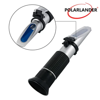 

Polarlander freezing point tester car refractometer Urea Adblue Battery fluid Glass water tester meter ATC Tool
