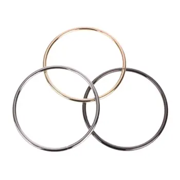 

1PC Round Metal Replacement Top Handbags Handle Crossbody Bag Part Accessories