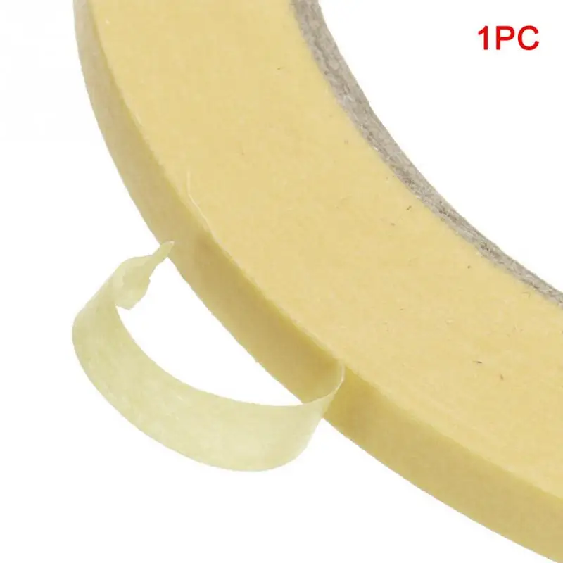 8 мм/10 мм/12 мм/18 мм/30 мм Маскировочная лента модель краска спрей желтая Маскировочная лента температура автомобильная краска Маскировочная декоративная краска