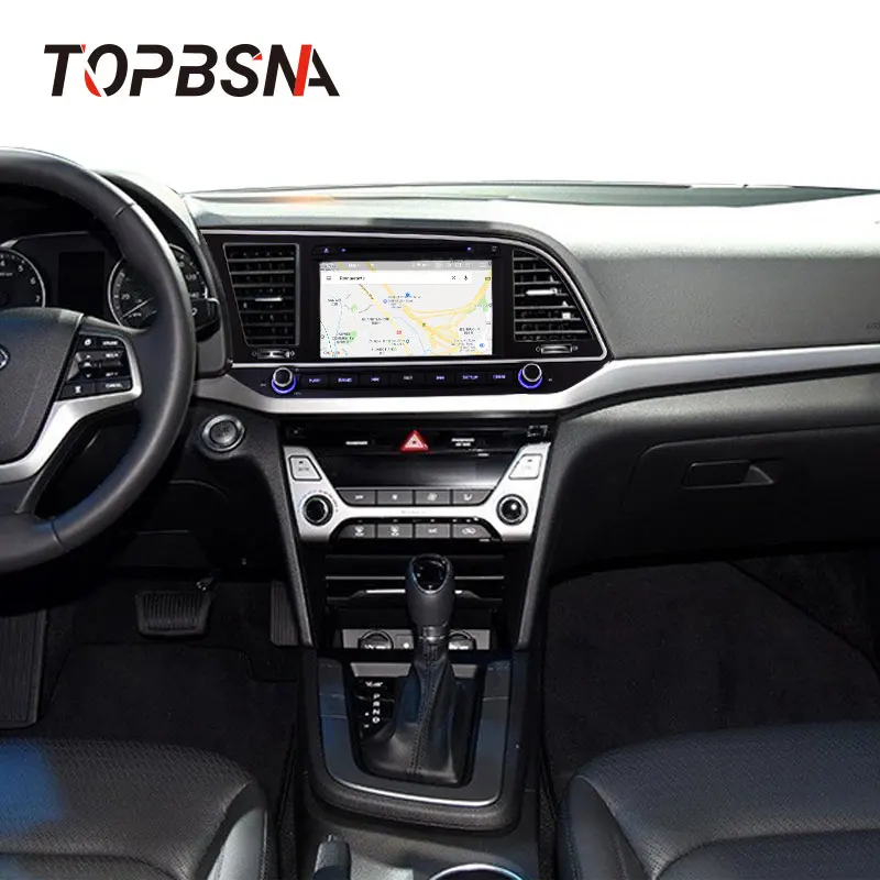 Topsna Android 9,0 автомобильный dvd-плеер для hyundai Elantra wifi Автомобильный мультимедийный плеер 2 Din gps Navi автомобильный Радио стерео