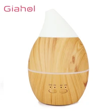 300 мл увлажнитель воздуха с ароматом USB Ароматический диффузор эфирного масла Дерево Зерно 7 цветов светодиодный ночник холодный туман для дома