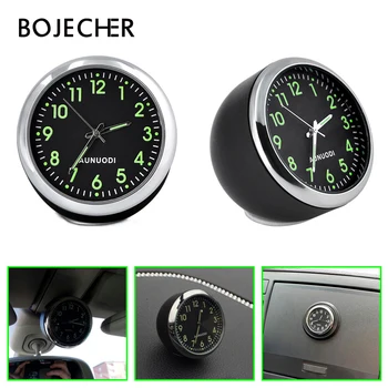 

Luminous Car Clock Mechanics Quartz Clock Mini Noctilucent Watch Clock for car-styling kit