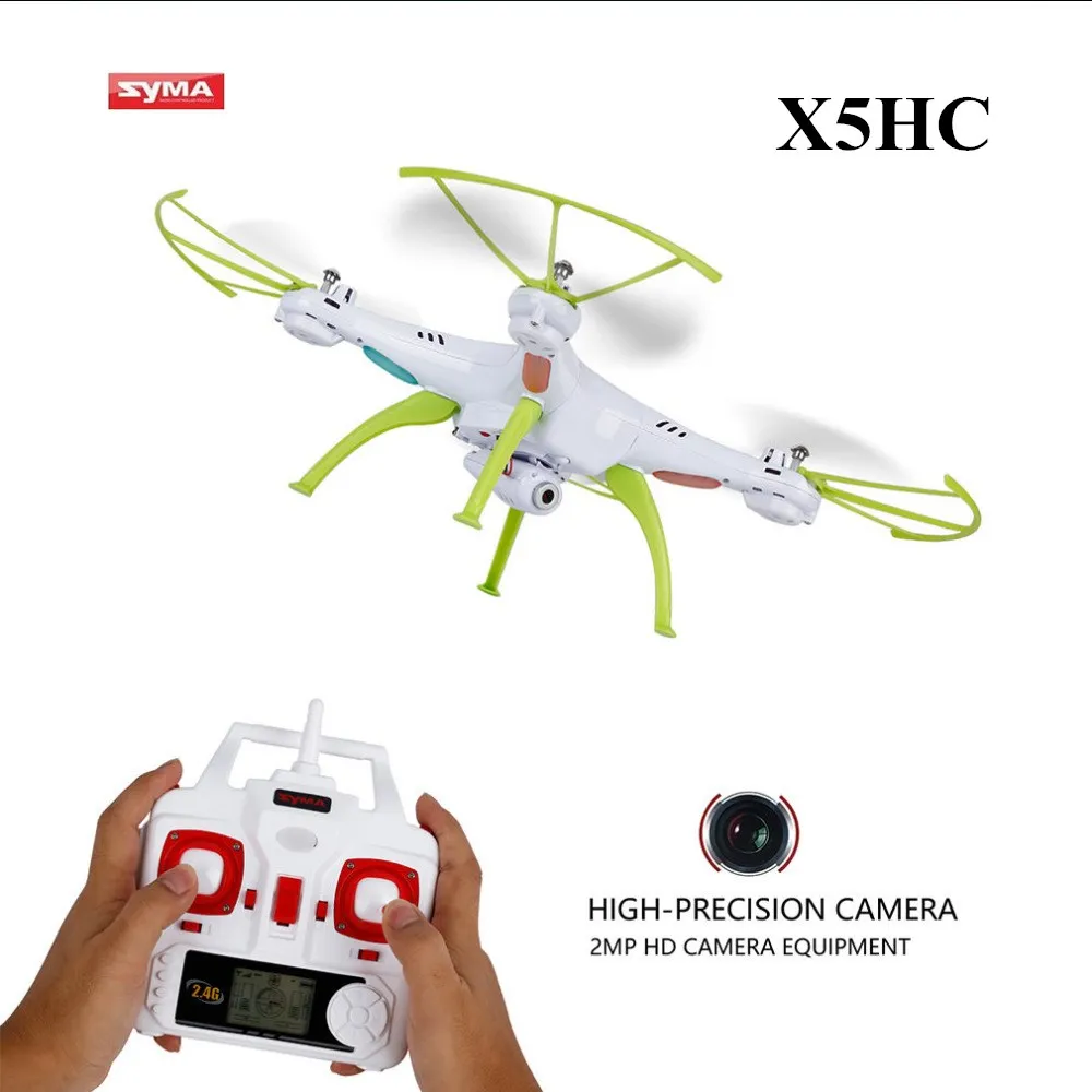 SYMA Drone with Camera HD X5HC (X5C Upgrade) 2.4G 4CH RC Helicopter Quadcopter, Dron Quadrocopter Toy VS Syma X5C X8W X8HC X8HW SYMA Drone with Camera HD X5HC (X5C Upgrade) 2.4G 4CH RC Helicopter Quadcopter, Dron Quadrocopter Toy VS Syma X5C X8W X8HC X8HW
