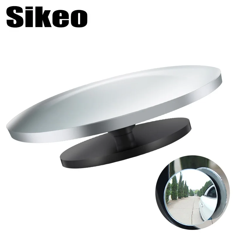 

1PC Car Mirror 360 Degree Wide Angle Convex Blind Spot Mirror Parking Auto Motorcycle Rear View Adjustable Mirror