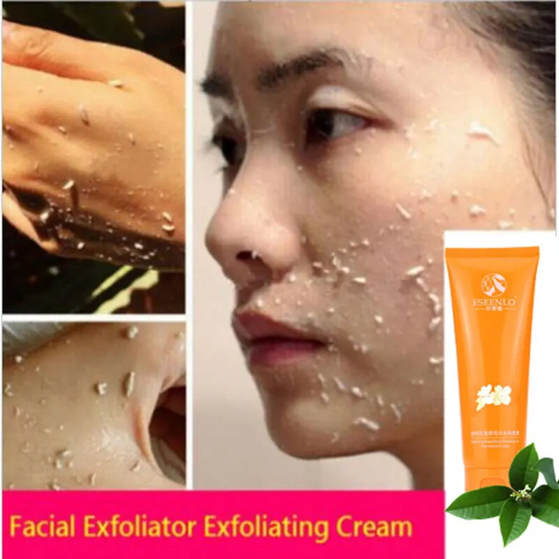 ESEENLO Beauty Face Scrub Body Exfoliating Gel Dead Skin Remover Whitening Moist Deep Cleansing