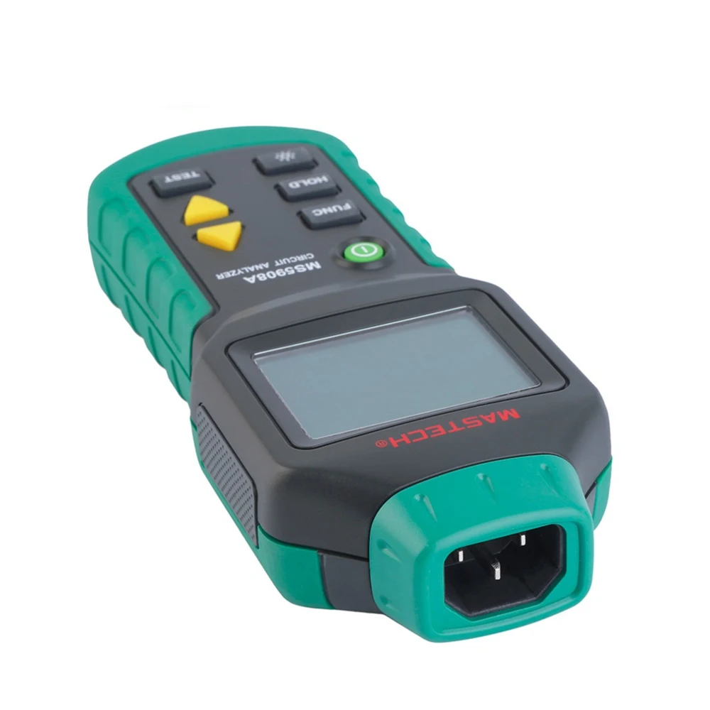 MASTECH MS5908A TRMS AC низковольтная распределительная линия тестер неисправностей RCD GFCI
