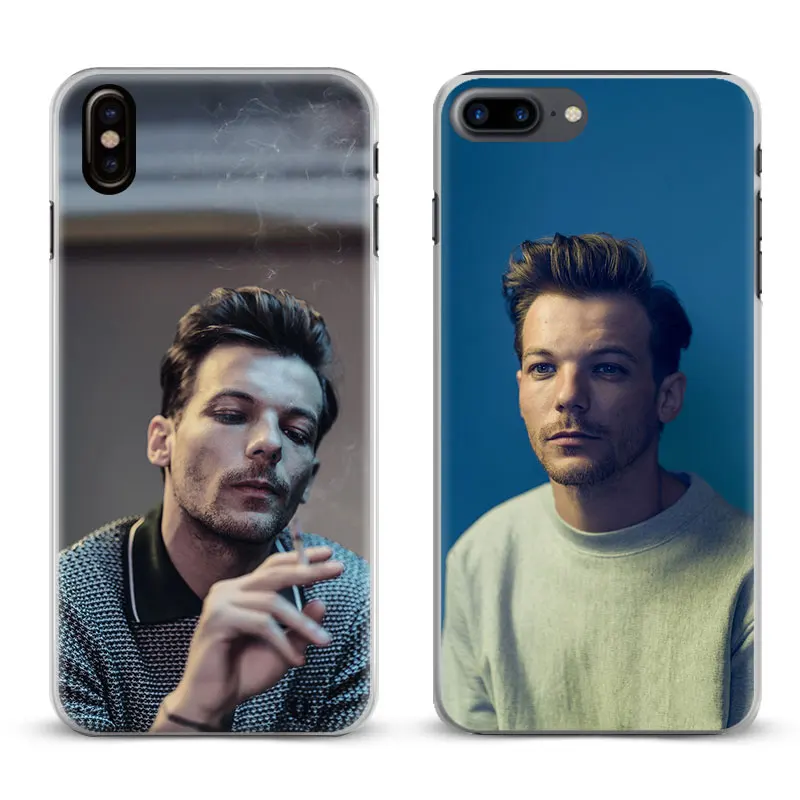 Louis Tomlinson Coque Fashion Cover Shell For Apple iPhone 4 4s 5 5s Se 6 6Plus 6s 6sPlus 7 Plus 8 8Plus X Phone Case