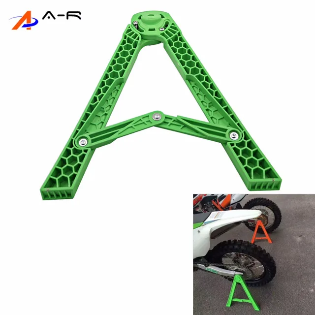 14mm 18mm Motocross Motorcycle Triangle Parking Kickstand Holder Support Side Stand Dirt Pit