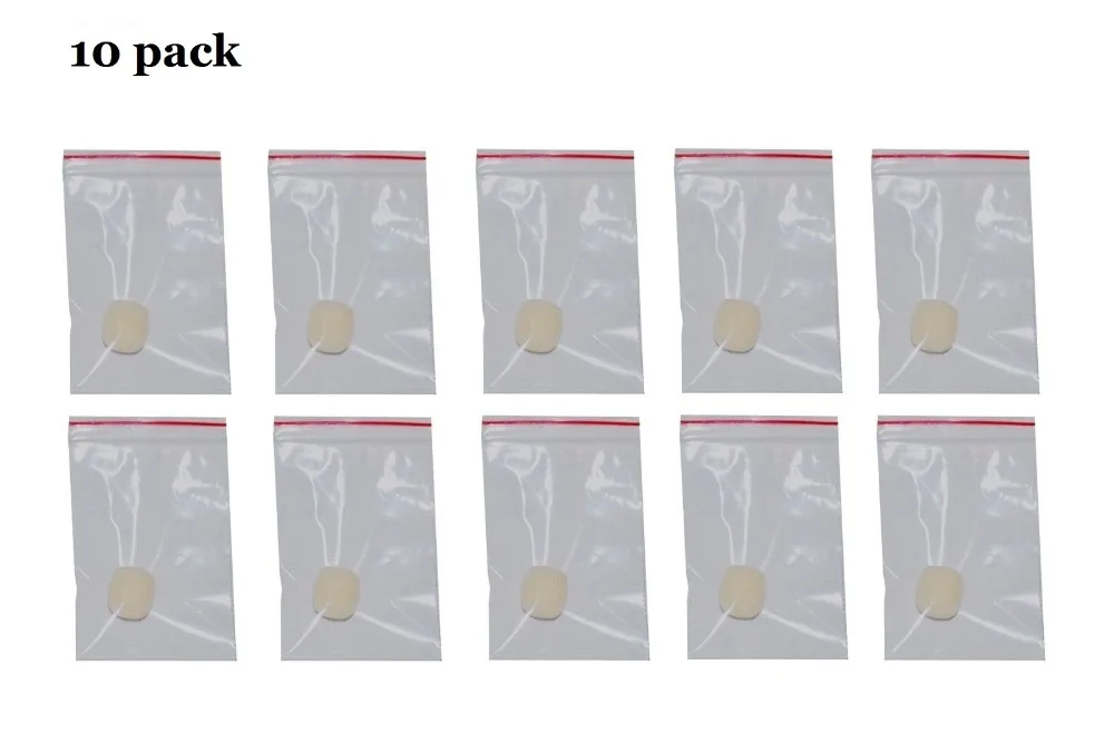 Bolymic 10 PCS Mini microfono Beige Foam Covers Windscreen Windshield for Beige Headset