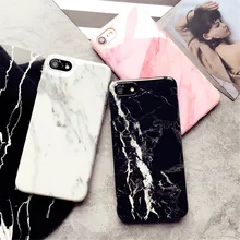 

RaeTronic for Coque Silicone iPhone 7 Marble Cases Shockproof for iPhone 6s Marble Cover Mobile Phone Capa i6 i6s i7 7 Plus 146S