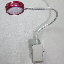 Настенный зеркальный светильник Topoch с выключателем вкл.-ВЫКЛ. AC100-240V 3 Вт Светодиодный точечный светильник 300Лм направленного действия хромированная основа из нержавеющей стали