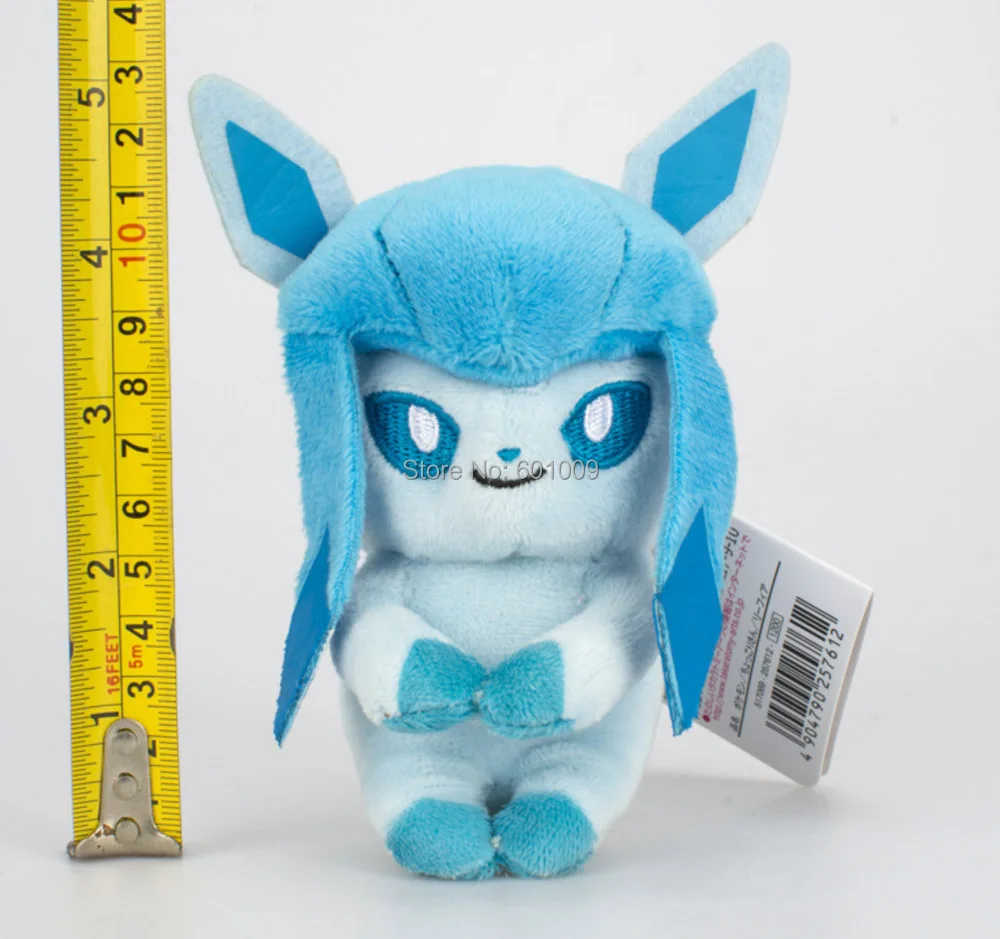 9 шт. Sylveon Eevee Umbreon Vaporeon Flareon Jolteon Espeon Leafeon Glaceon сидящий 10 см плюшевый брелок в розницу