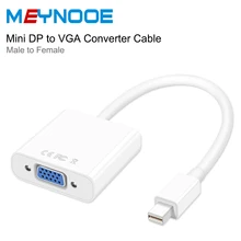 Mini DP To VGA Video Adapter 1080p Thunderbolt DisplayPort To VGA Cables for Apple Macbook Pro Air Projector DP VGA Audio Cable Mini DP To VGA Video Adapter 1080p Thunderbolt DisplayPort To VGA Cables for Apple Macbook Pro Air Projector DP VGA Audio Cable