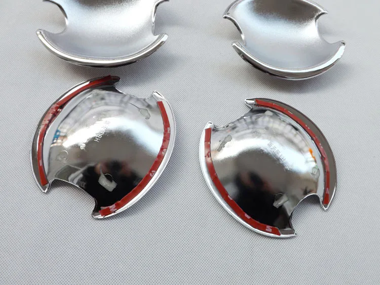 For Nissan Teana J32 2009-2013 chrome  Door Handle Bowl covers decoration ring Trim auto accessories 4pcs Free shipping (3)