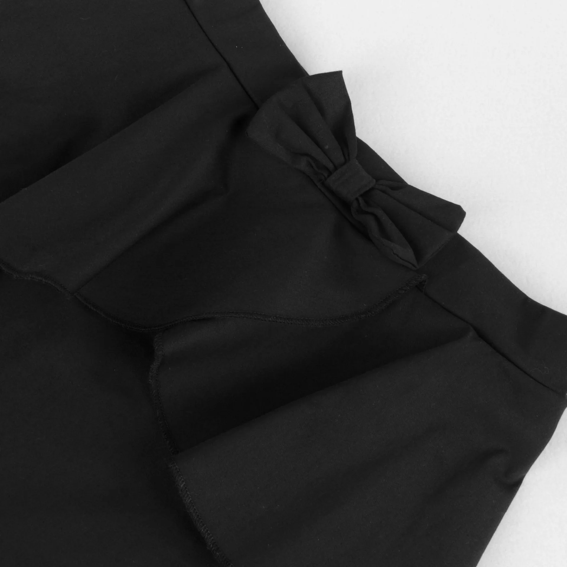 Летняя женская юбка с бантом, оборками, талии, однотонные женские юбки-карандаш, облегающие Облегающие юбки