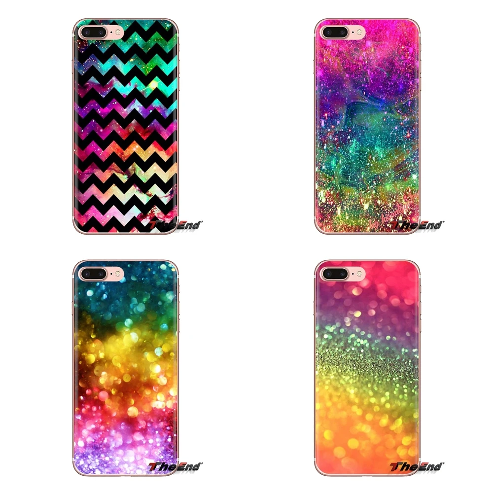 For LG Spirit Motorola Moto X4 E4 E5 G5 G5S G6 Z Z2 Z3 G2 G3 C Play Plus Mini Colorful Sparkle Glitter diamond crystal TPU Cover |