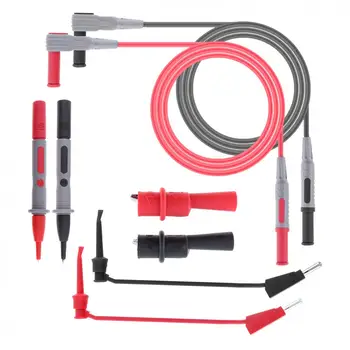 

Universal 8 in 1 PVC 90CM Multi-function Multimeter Digital Meter Stick Test Kit with Alligator Clips / Probe Hook