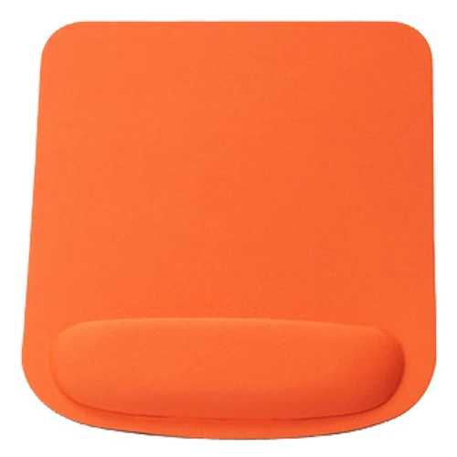 

Rectangle Wrist Support Cloth + EVA Mouse Pad Mice Mat For Compute orange 210*230*20mm