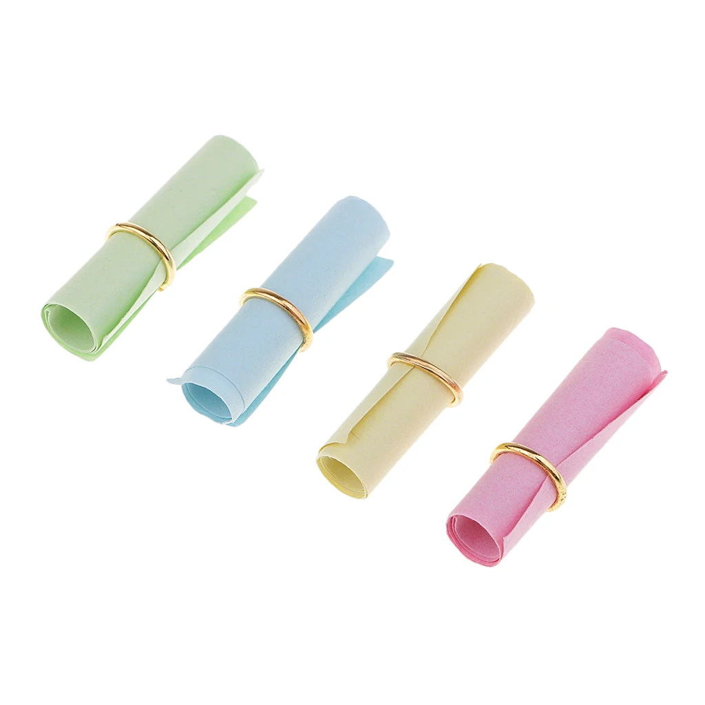 100 Pieces Wishing Paper Rolls Love Note Paper Letter Decoration Wishing Gift Love Letterhead Paper Stationery Paper