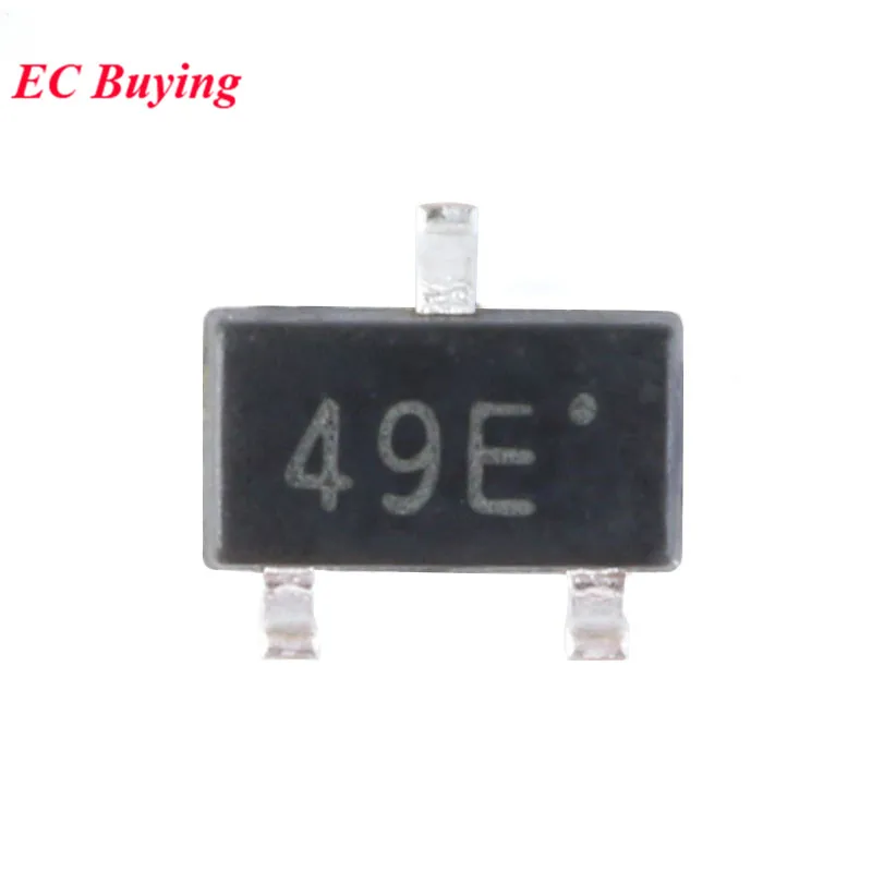 Сенсорный переключатель 44E 49E с эффектом холла SMD элементы Холла SS49E AH49E A3144E SOT23