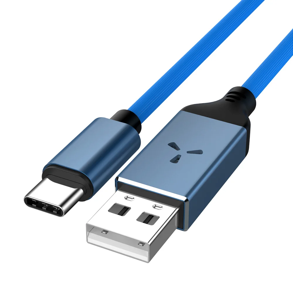 2.4A светодиодный USB кабель type C usb-c кабель передачи данных для быстрой зарядки зарядное устройство для Xiaomi huawei samsung S9 S8 умный голосовой контроль светодиодный кабель