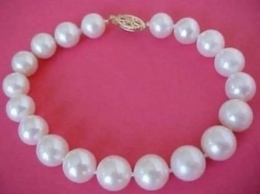 

shippingNATURAL PERFECT 10-11MM AAAA WHITE SOUTH SEA CULTURED ROUND PEARL BRACELET 8