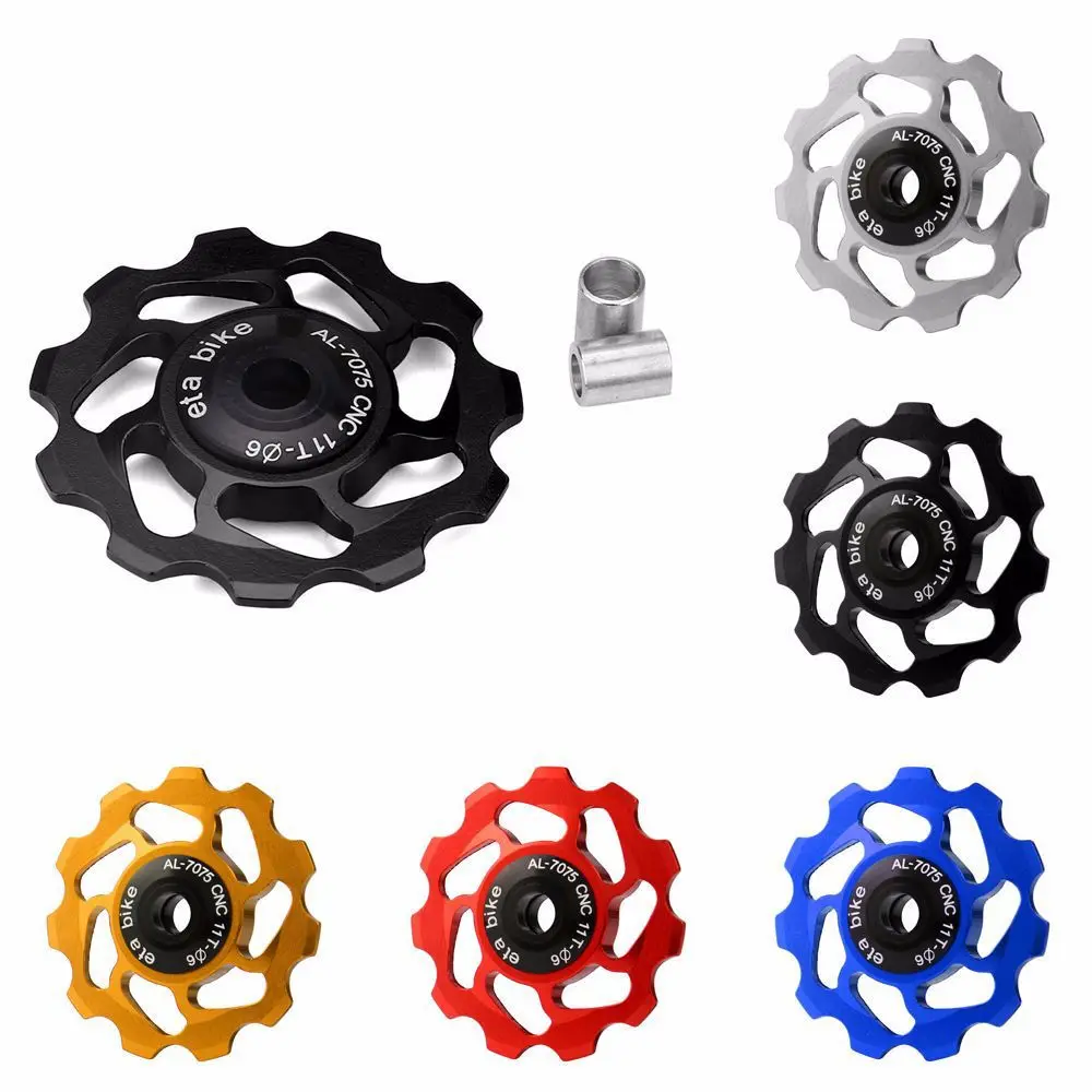 

New 11T MTB Ceramic Bearing Jockey Wheel Pulley Road Bike Bicycle Rear Derailleur Bike Accessories