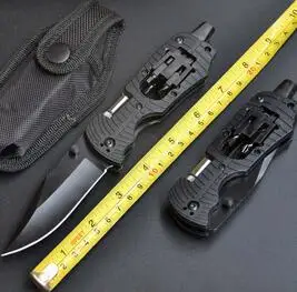 

Multi-Function Folding Tools, Outdoor Camping EDC Survival Rescue Tool Knife With LED Lights Multi-Functional Screwdriver