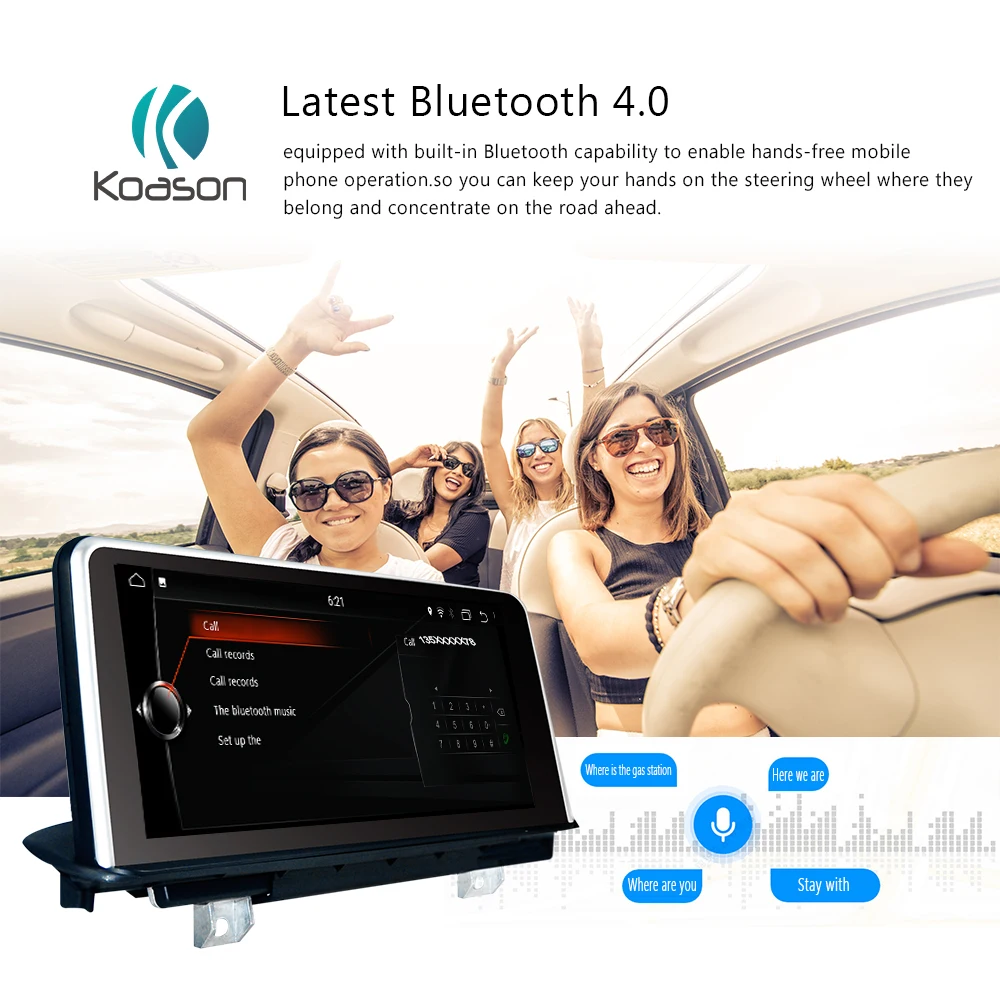 Koason 10 25 &quot ВЫСОКАЯ ЧЁТКОСТЬ Экран Android 7 1 автомобильная аудиосистема Видео Медиа